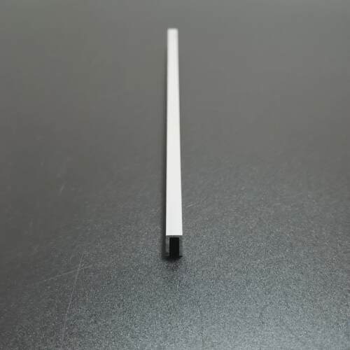 U型铝槽7*11*1mm内径5mm导轨条铝合金型材玻璃固定卡槽凹槽凵型条