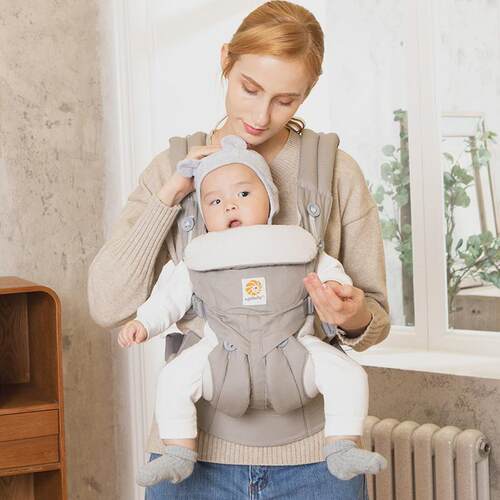 egobaby四季通用透气婴儿双肩背带抱娃腰凳母婴用品宝宝幼儿坐凳