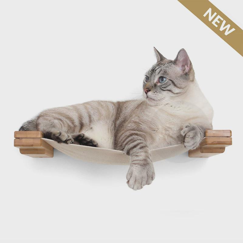 猫咪吊床猫爬架猫窝实木猫抓板猫咪玩具跳台吊床猫咪乐园包邮吻猫