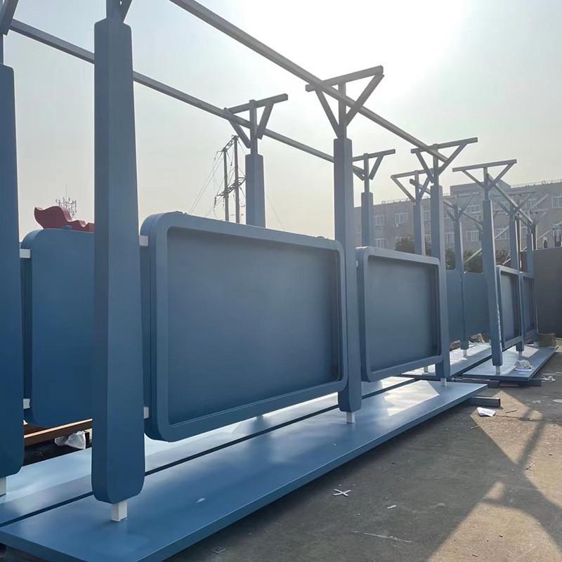 厂家户外宣传栏不锈钢标牌小区指示牌校园宣传栏文化宣传栏