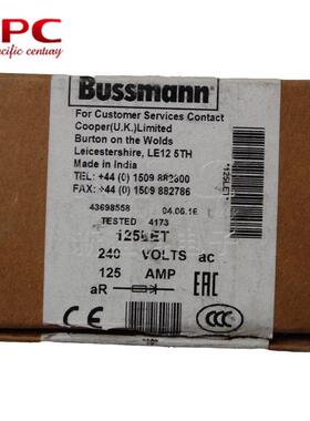 热销BUSSMANN快速熔断器BS88系列25LET25A240V陶瓷保险丝