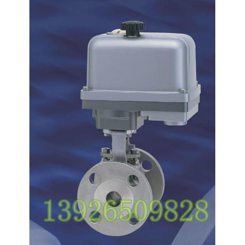 议价EXH-10UTB日本北泽电动不锈钢球阀 蒸汽水处理法兰电动球阀DN