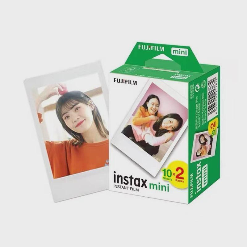 富士instaxmini拍立得迷你相纸mini113寸通用20张白边胶片相机