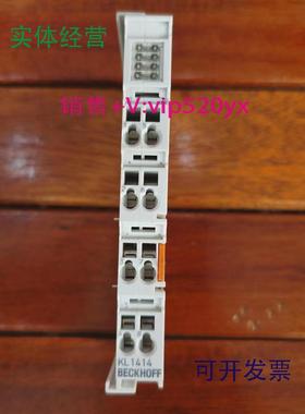 供应促销BECKHOFF倍福KL1414成色非常漂亮实物拍摄