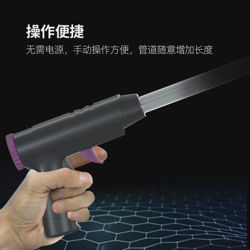 水族鱼缸换水器手动虹吸洗砂器鱼池抽水抽粪清洁吸便清洁便携
