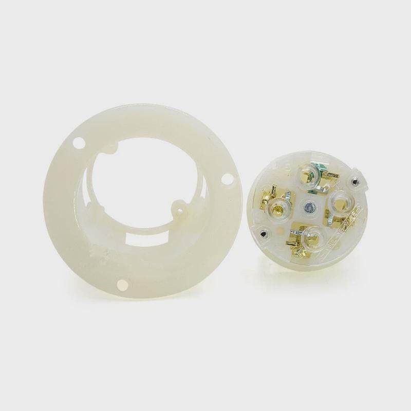 美规插头nemal16-20p嵌入式插头四孔20a480v美式锁扣规