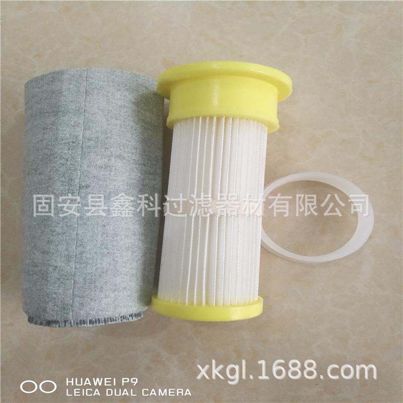 现货供应72*200芯上料机滤真空pu端盖聚酯纤维滤材厂家生产