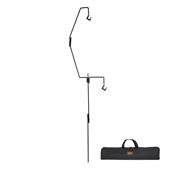 coolcamp户外露营组合灯杆铁艺置物架折叠便携野营灯挂照明营地插