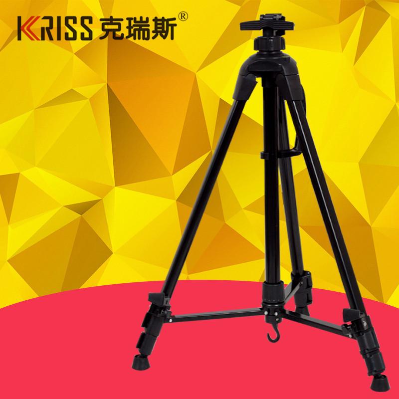 克瑞斯铝合金手摇金属画架支架三脚折叠素描画架画板架美术黑色