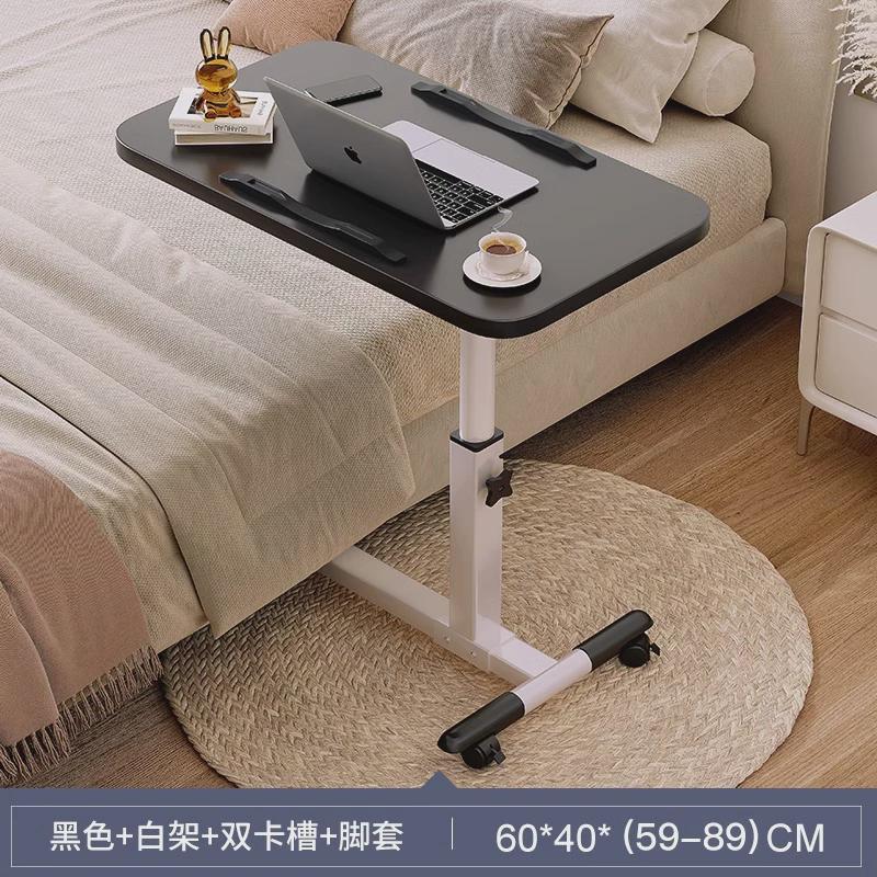 升降电脑桌移动小书桌直播桌子家用学习办公桌可升降站工作台立式