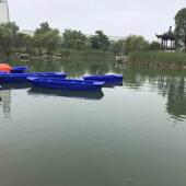 加厚双层钓鱼船牛筋船电动防水船便携打渔