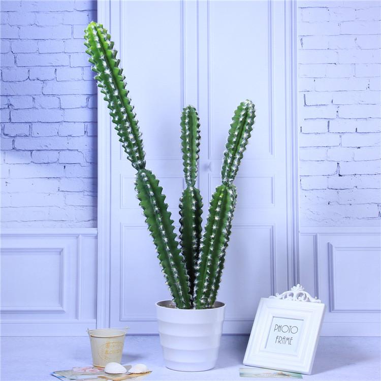 仿真仙人掌室内植物盆栽仙人柱人造假仙人球多肉植物小树盆景