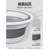 bb4c批发折叠水桶家用大容量伸缩可洗衣桶加厚便携式 学生宿舍塑料