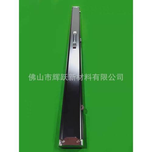 厂家直供铝合金内衬收纳盒双槽三槽通杆台球杆杆盒斯诺克台球配件