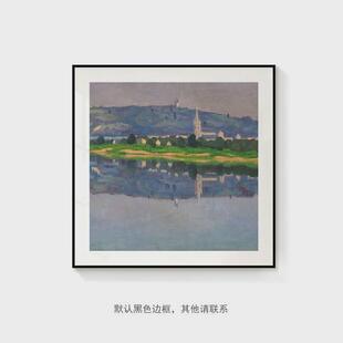 欧式小众轻奢客厅艺术装饰画卧室餐厅玄关挂画绿色ins壁画民宿