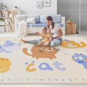 儿童地毯免洗可擦隔音儿童房地垫全铺卧室儿童阅读区可爱地毯加厚