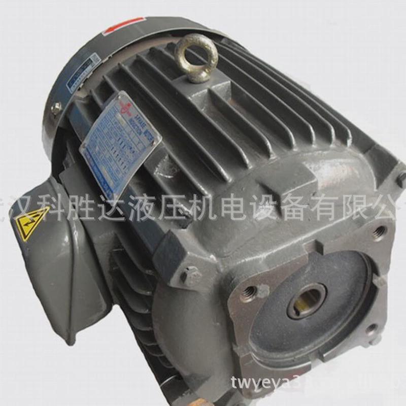 3-PHASE电机群策1.5KW卧式380V铜漆线组压电动机可配齿轮泵油泵