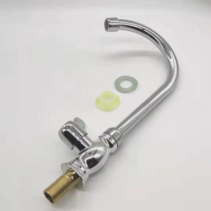 面盆单孔水龙头卫生间洗脸盆厨房单水槽可调万向延伸面盆单冷水嘴