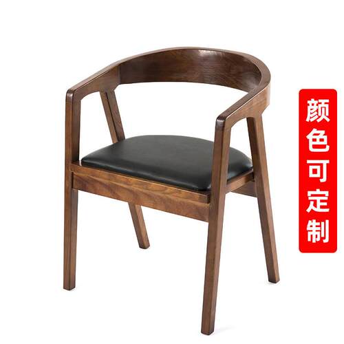 美式loft办公桌实木电脑桌中岛卧室用工业风写字桌台商书桌子