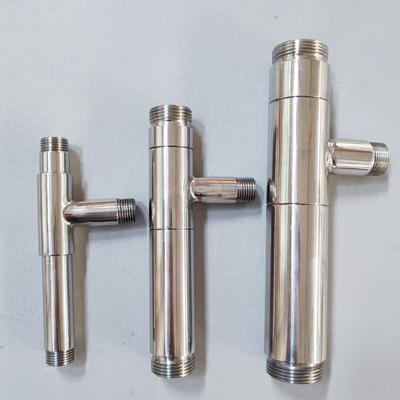 不锈钢外丝式射流器水射器气水混合 文丘里管 304 粉末吸药喷射器