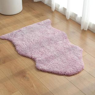 19ek卷花羊毛羔羊毛皮纯羊毛沙发垫飘窗垫毛地毯客厅卧室羊毛