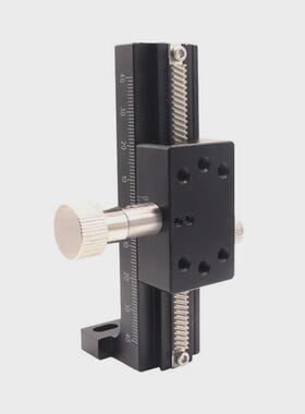 z轴移动平台燕尾槽行程轴长升降手动位移lwz25/40/60光学滑台支架