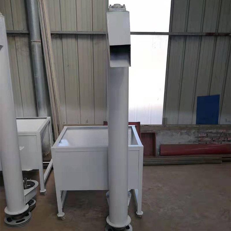 粮食玉米干粉输送小型螺旋式的设备提升机带料斗的饲料上料机