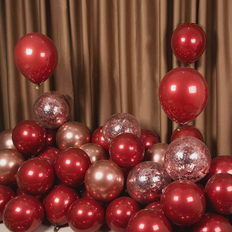 结婚双层气球婚礼装饰红色婚房布置婚庆场景新房卧室用品订婚大全,节庆用品/礼品,气球,淘宝优惠券,粉丝福利购,淘宝优惠卷