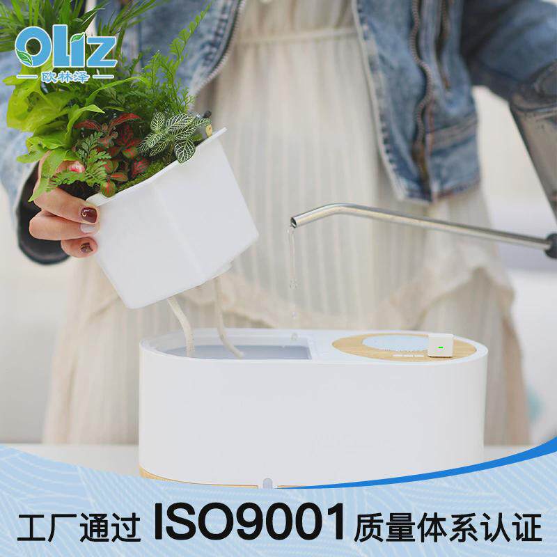 厂家园艺创意音乐花盆z302懒人自吸水花盆批发新品创意商务礼品