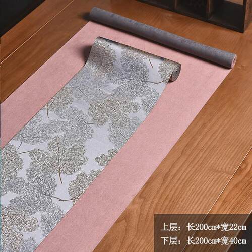 织锦茶席新中式防水茶台布艺禅意桌旗高端轻奢提花长条茶垫茶桌布