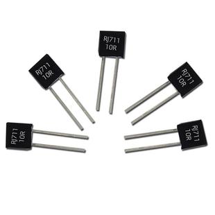 rj711高精度0.01％无感采样标准精密电阻1/4w100r200r250r500欧1k
