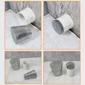 F下水道防鼠管道滤网防鼠网罩天台110排水口过滤网防虫鸟网罩