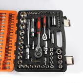 深掘工具套筒108件套批头套筒五金扳手工具汽配汽修工具套装