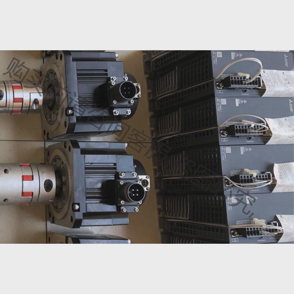 议价三菱JE伺服驱动器MR-JE-100A 电机HG-SN102 拍前询价