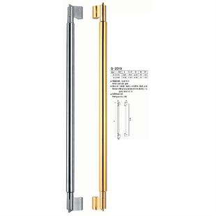 北欧风不锈钢表面拉丝拉手柜门厂家家具五金圆管大门把手衣柜直供