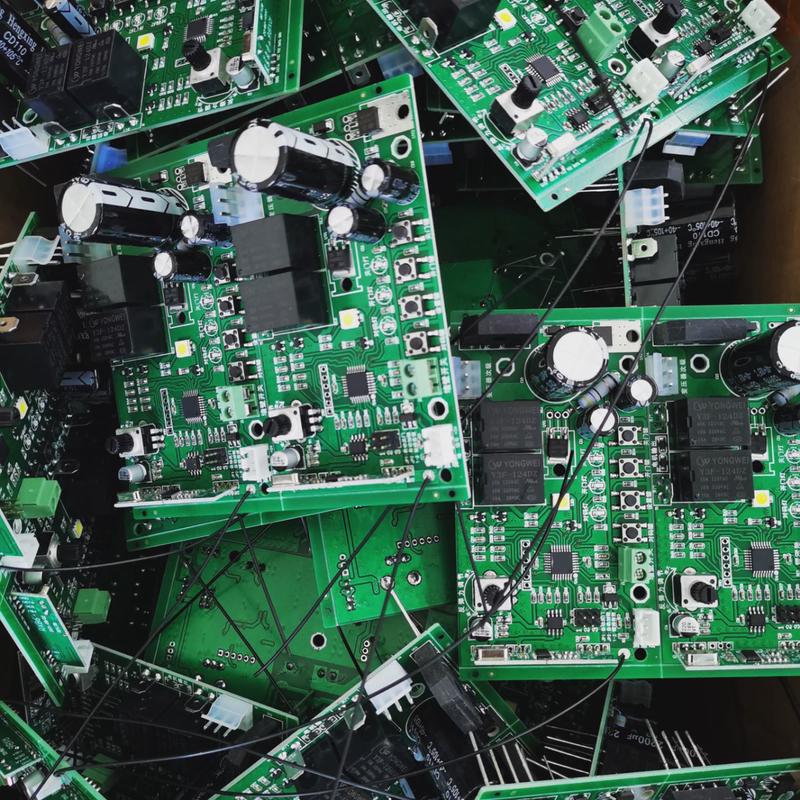 翻板门线路板车库门遥控器24v各种车库门合适用433主板方便调节