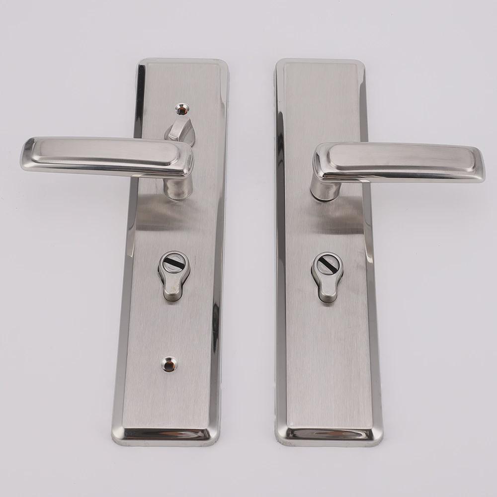 加厚批发不锈钢防盗门把手拉手居家大门锁入户门拉手防盗门把手