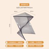 亚克力沙发边几客厅透明几何茶几小户型简约床头柜设计师闪电角几