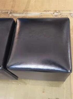 od59方凳会展活动面包凳皮凳子白色沙发凳土司凳40cm高小方墩婚礼