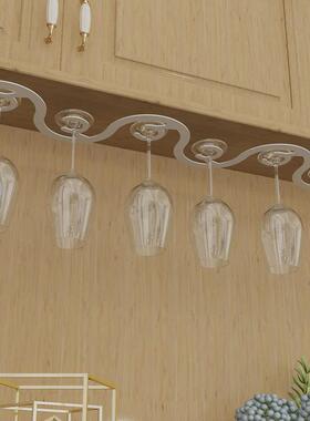 红酒杯架倒挂家用酒吧酒架悬挂酒杯架酒柜挂架创意高脚杯葡萄酒架