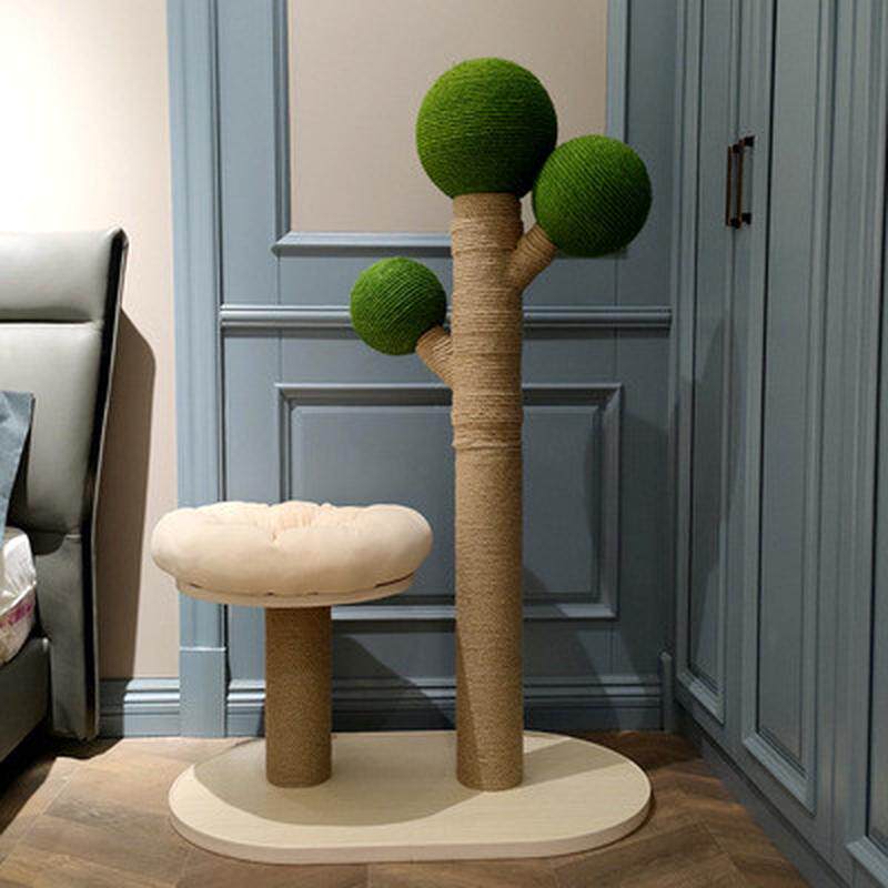 高阁君猫树猫仙人掌猫爬架木网红跳台抓柱猫窝一体大猫咪用品,宠物/宠物食品及用品,猫抓板,淘宝优惠券,粉丝福利购,淘宝优惠卷