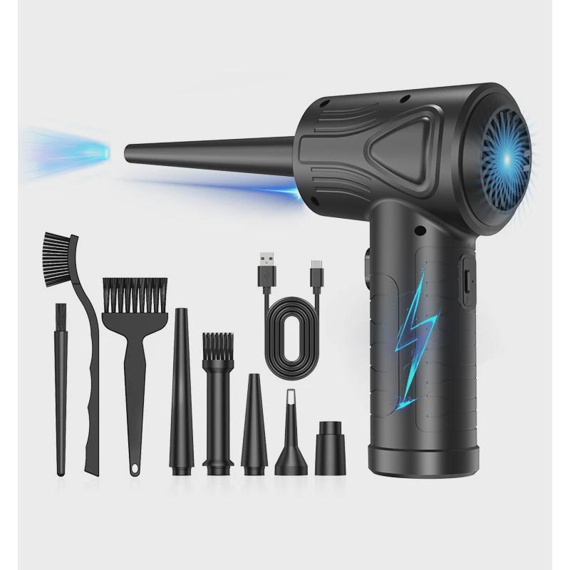 电脑机箱键盘手持无线吹尘器充电家用吸尘器跨境大功率车载吹尘器