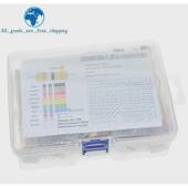 10m欧盒装 4w5%碳膜电阻包156种阻值每种20个一共3120个1欧