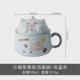 泡面碗宿舍用学生碗带盖陶瓷方便面碗上班族大容量瓷碗卡通泡面杯