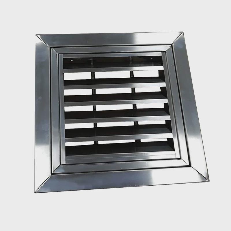 全不锈钢检修口口门中央空调出回风维修方散通风口百叶窗新风格栅