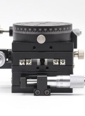 xyr轴60*60轴三semxyr-60精密微调平台光学位移台