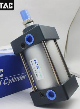 亚德客sc标准气缸气动推力大sc63×25/50/75/100/125/150可调行程