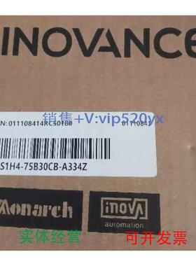 现货供应汇川MS1H4-75B30CB-A334Z，全新