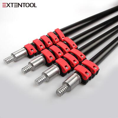 易事通铝合金多节超长伸缩杆可定制可调节延长杆加长清洁工具杆