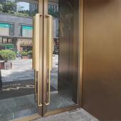 门把手大门拉手玻璃门拉手实心不锈钢门拉手豪华酒店大门推拉中式